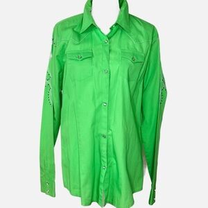 Wrangler Bright Green Shirt
